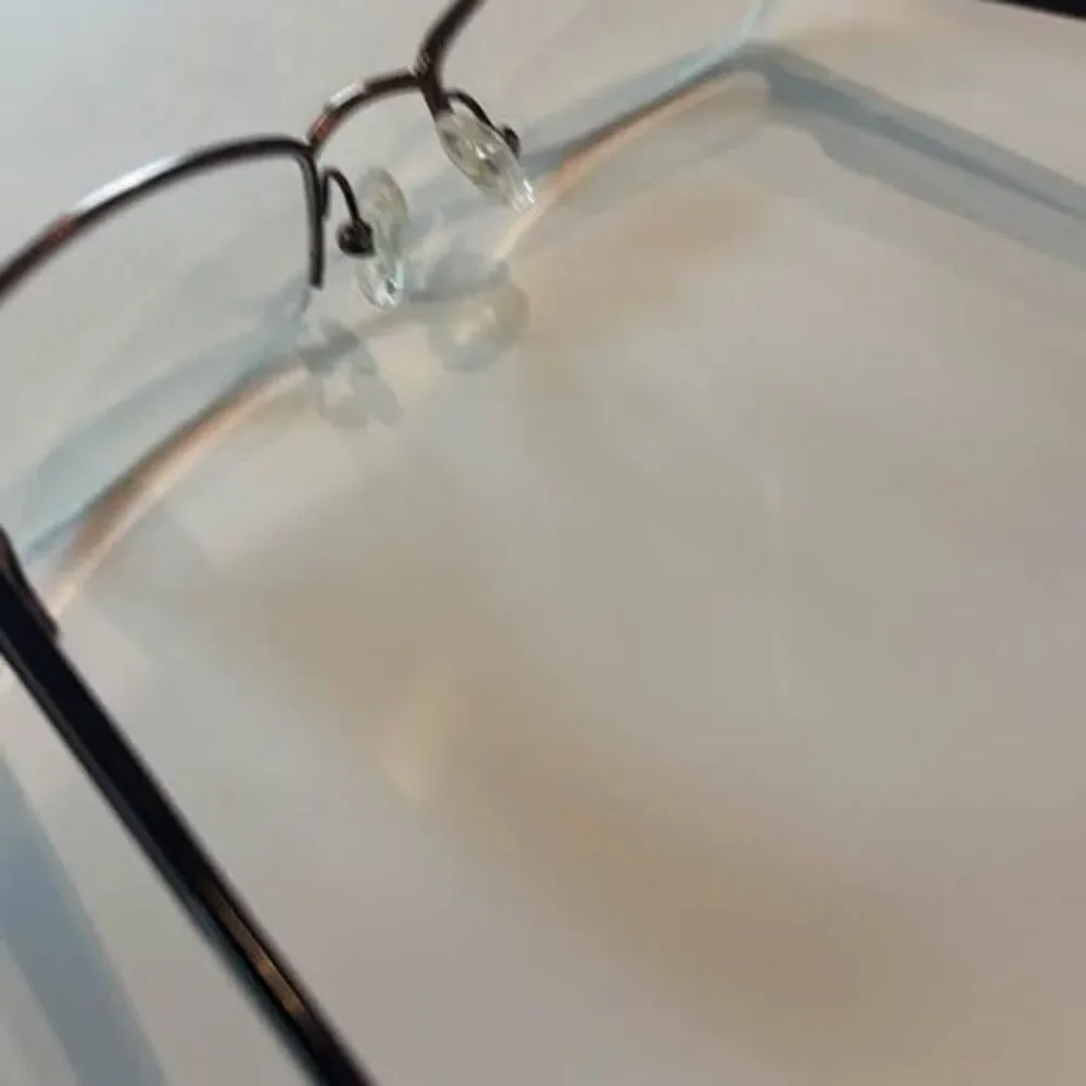 Ted Baker Designer Eyeglass Frames Semi-Rimless Half Rim Brown Tortoise Glasses